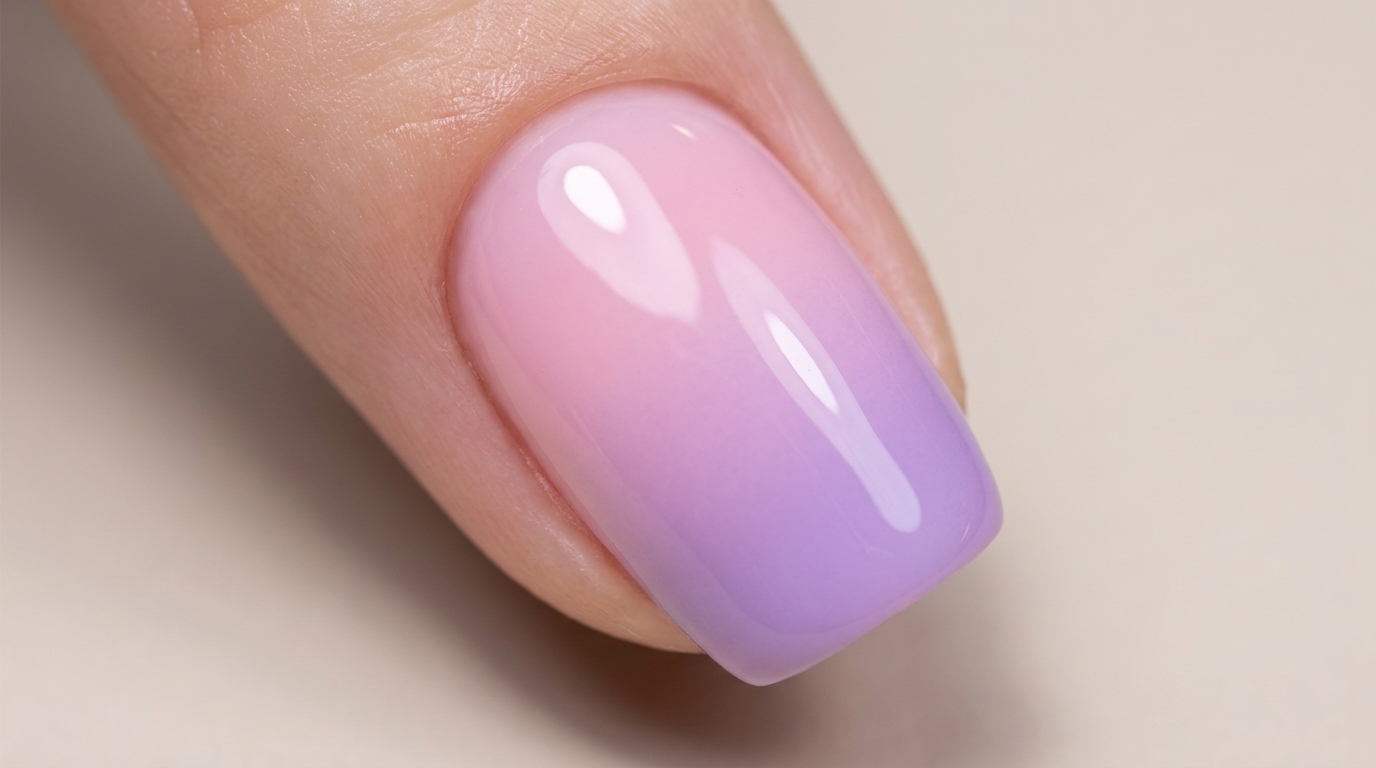 Unghie Gel Ombré Rosa e Viola — Tutorial Passo dopo Passo