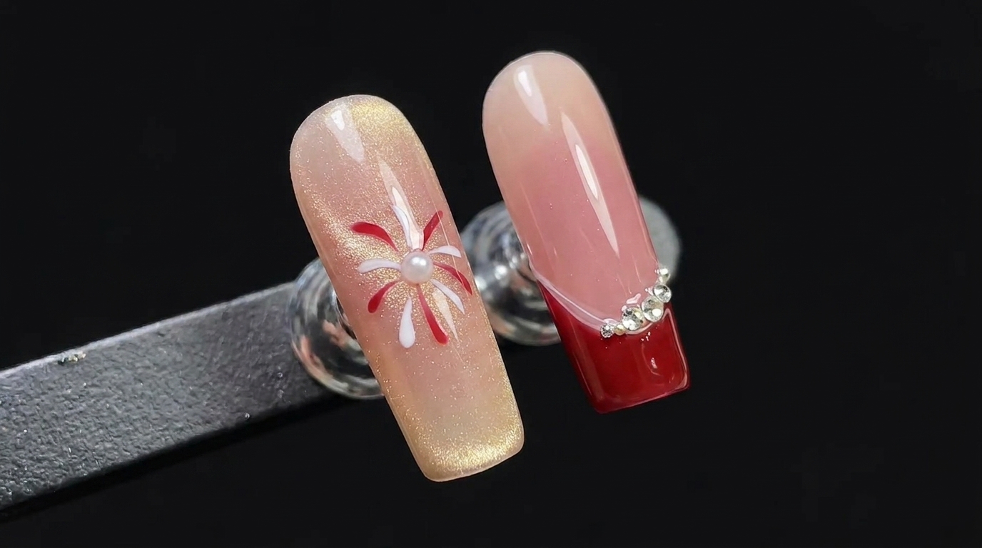 Tutorial Unghie: Fuochi d'Artificio per Capodanno e French Manicure Classica