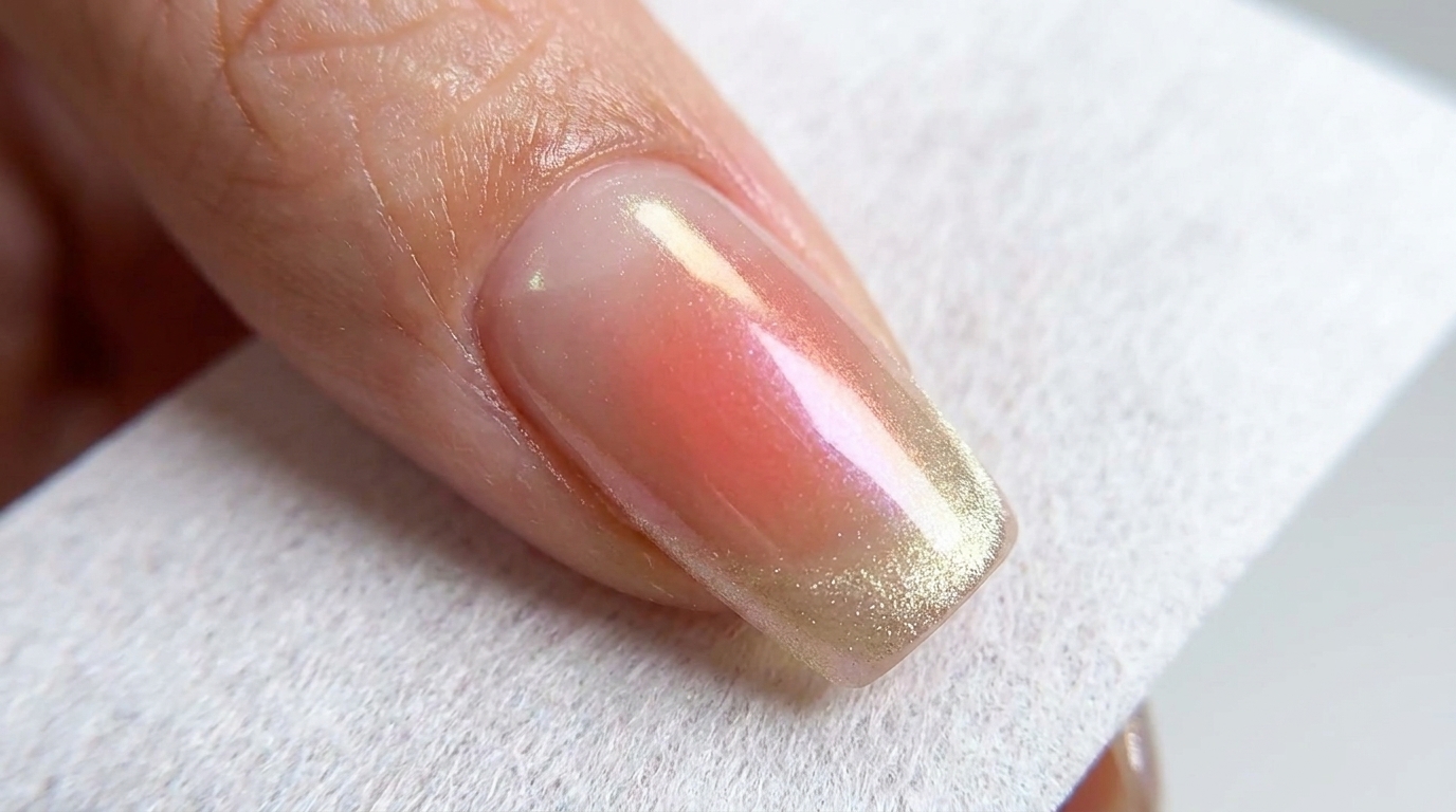 Unghie Gradient Aurora al Tramonto — Tutorial per French Magnetico