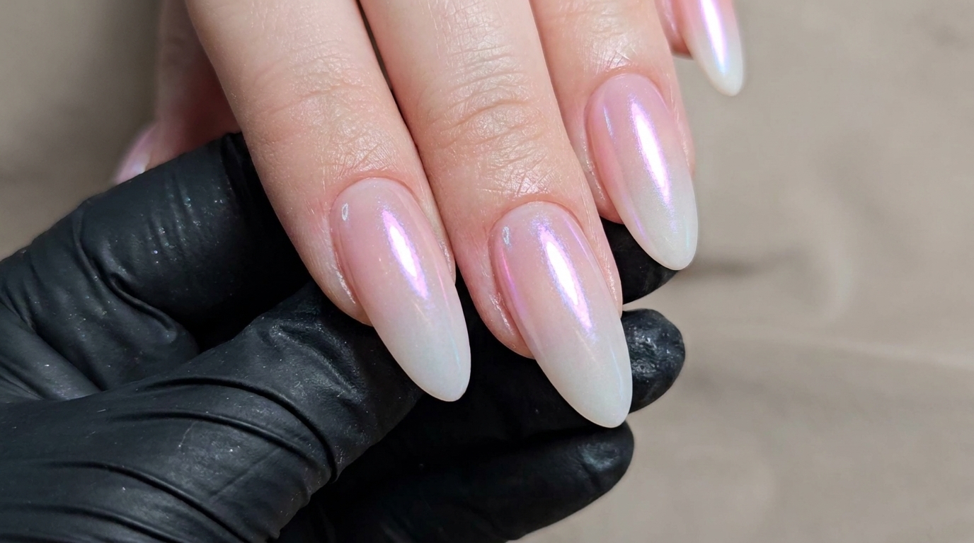 Unghie Sfumate Aurora: Tutorial Effetto Latte e Rosa Lunare