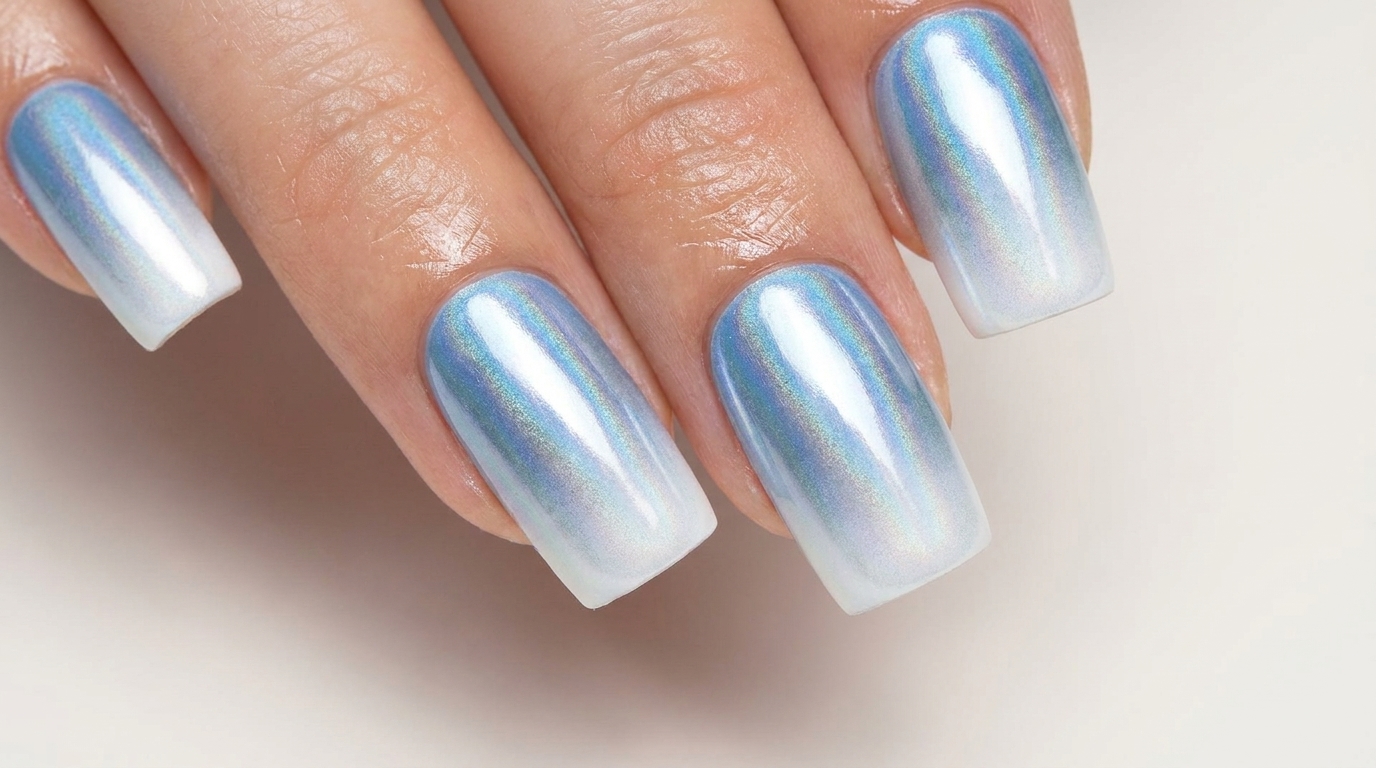 Unghie Chrome Aurora con Sfumatura — Tutorial Passo dopo Passo