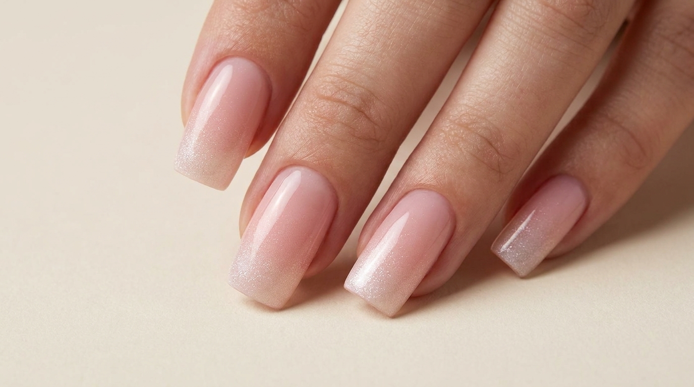 Unghie Gel Blush Moonlight — Tutorial Effetto Sfumato Elegante
