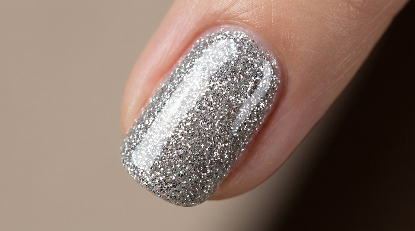 Manicure con Gel 'Crushed Diamond' — Tutorial Passo dopo Passo