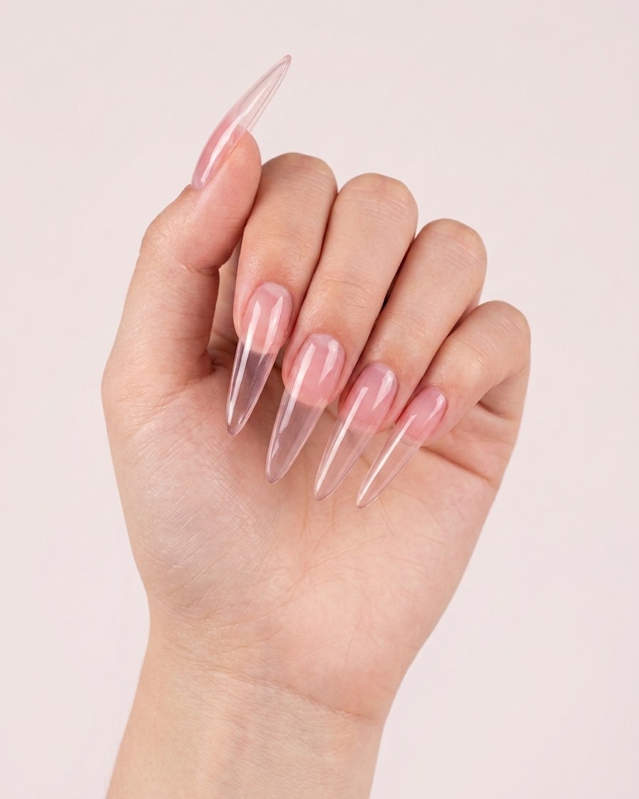 Applicazione di uno strato di gel magnetico rosa, in cui si iniziano a intravedere i riflessi.