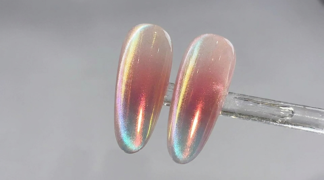 Unghie Cat Eye Aurora Sfumate — Tutorial Passo Dopo Passo