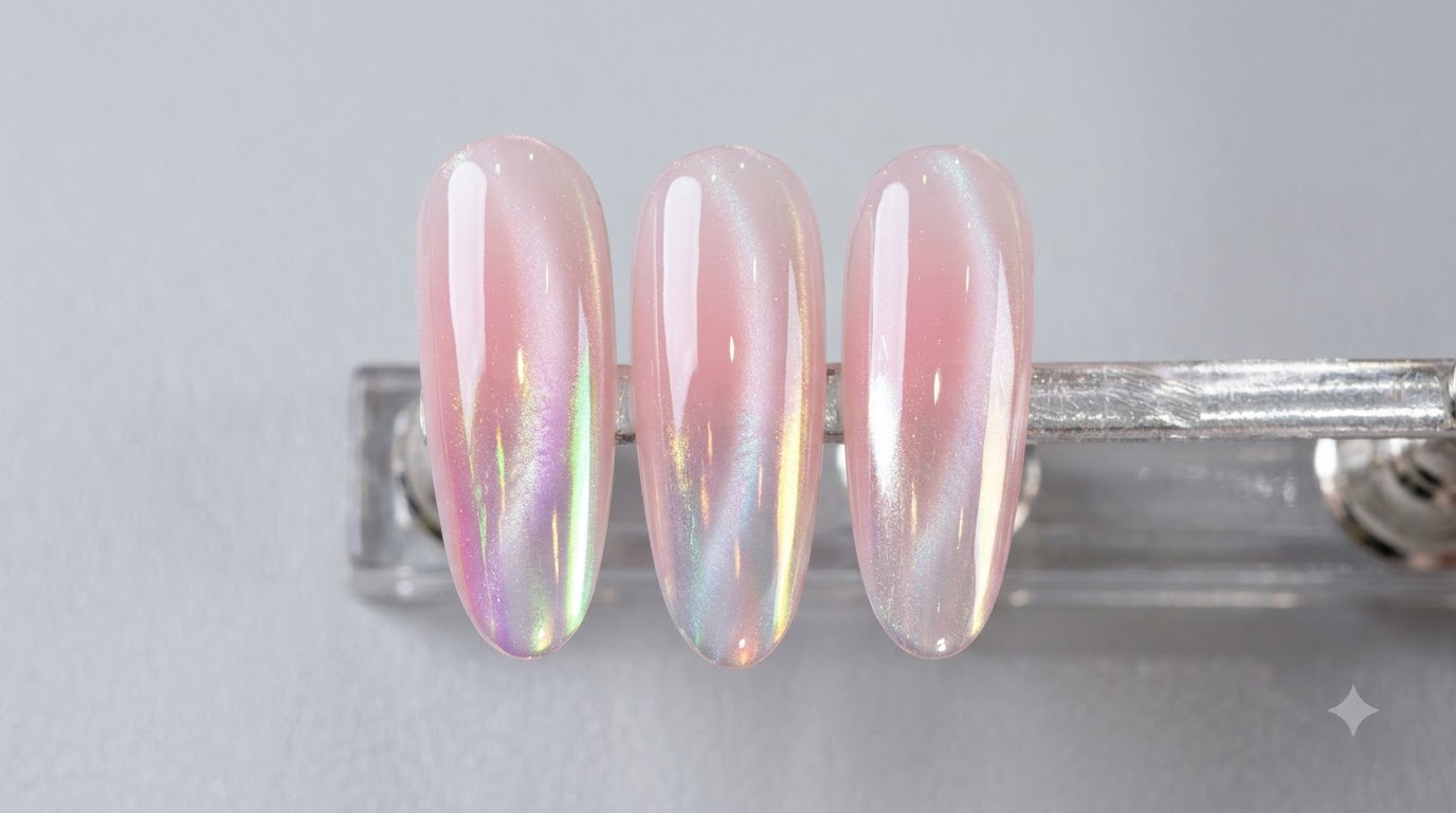 Unghie Gradient Aurora Cat Eye — Tutorial Passo dopo Passo di Tendenza