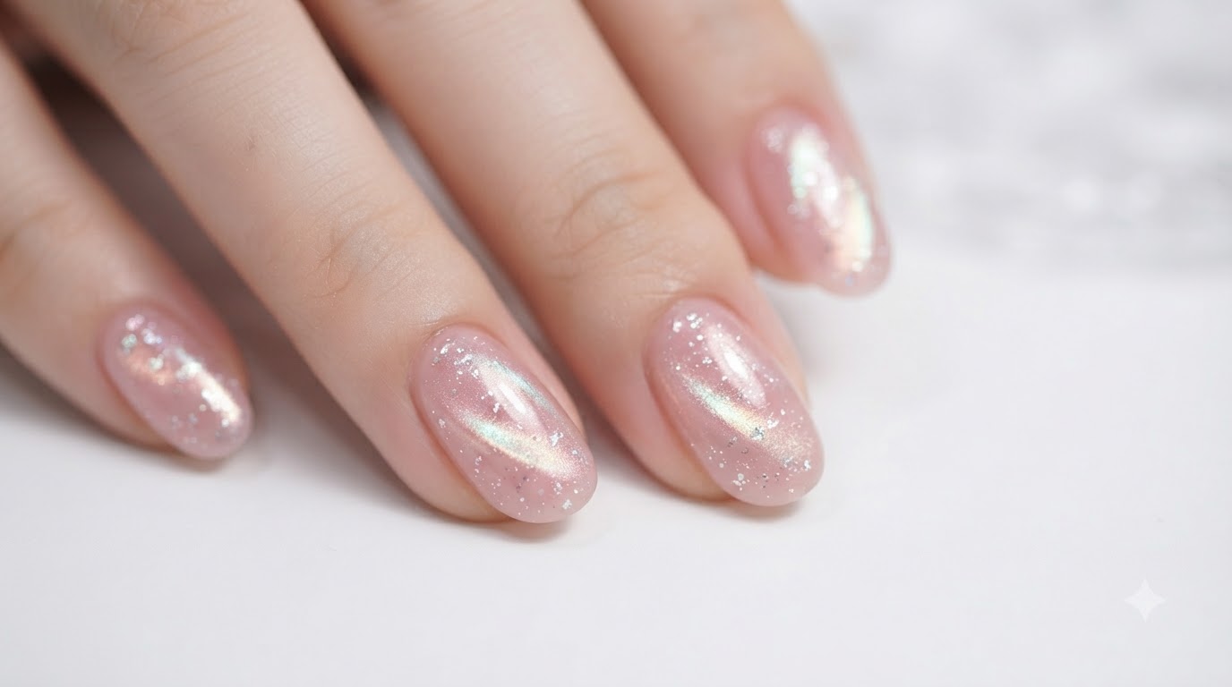 Unghie Aurora Cat Eye Effetto Ghiaccio — Tutorial Passo dopo Passo