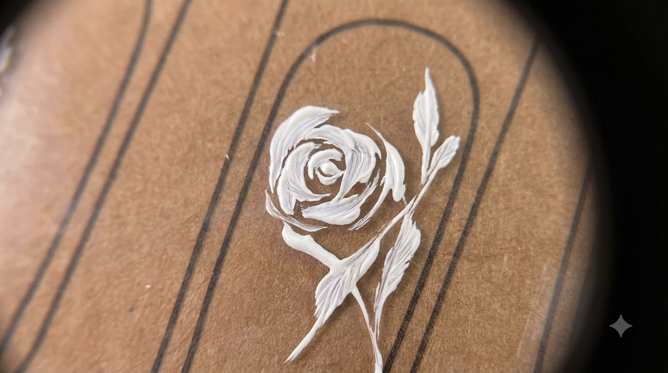 Tutorial di Nail Art con Rose Dipinte — Crea Fiori in Gel Delicati