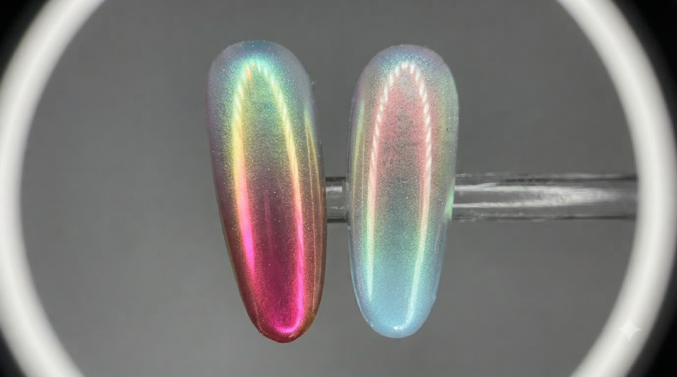Unghie Aurora Bubble Cat Eye con Sfumatura — Tutorial Passo dopo Passo